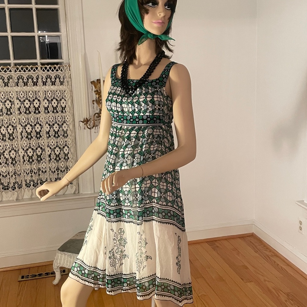 ANNA SUI vintage silk dress . Size 0